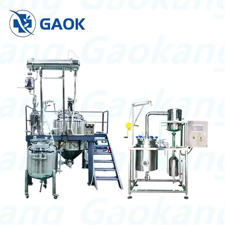 extraction d'huile d'herbes